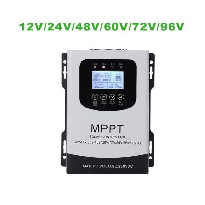 China 24V 48V 60V 72V 96V MPPT Controlador de carga solar 150VDC Para todos os tipos de bateria à venda