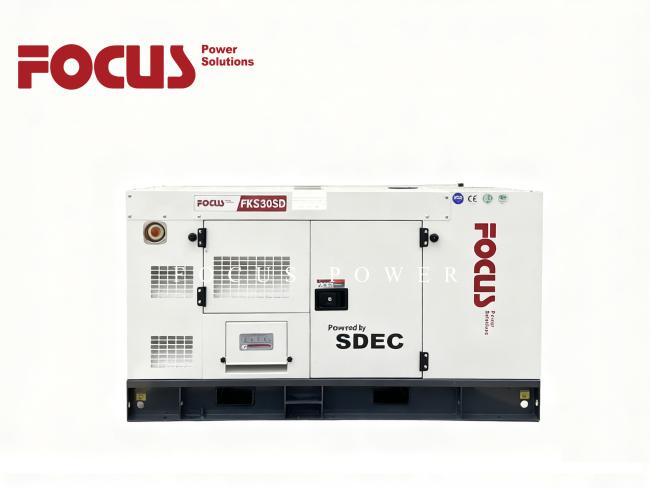 SDEC Diesel Generator Set in industrial setting
