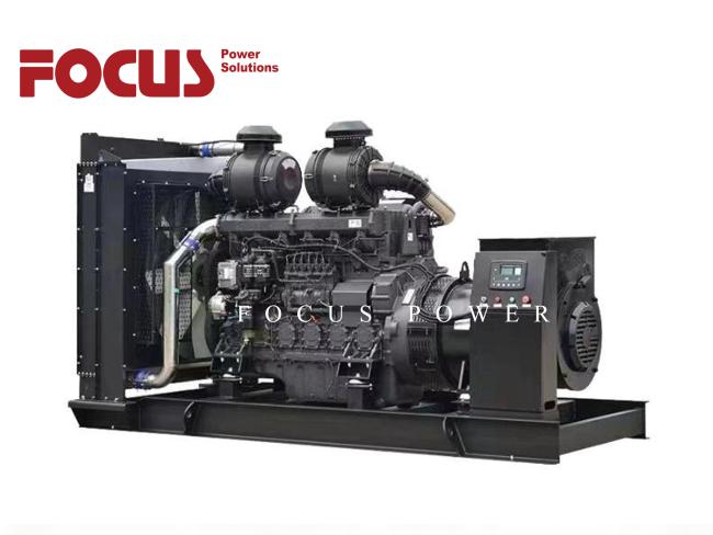 SDEC Diesel Generator Set on mobile platform