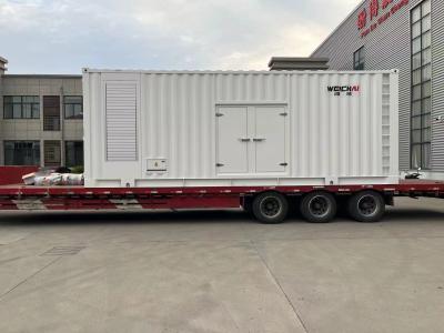 China Black Container Diesel Generator Cummins Silent Generator With Marathon Alternator for sale