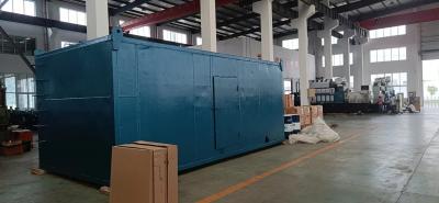 China 560kW Cummins Genset Generator Base Type Oil Tank Shipping Container Generator for sale