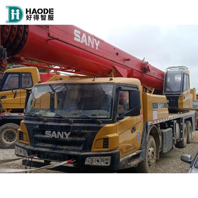 China 22679.6kg Max Lift Capacity Used Sany Diesel Heavy Hydraulic Truck Crane 200T for Your for sale