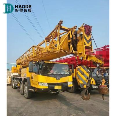 China Used XCMG QY55KC-1 55 Ton Hydraulic Truck Crane With Max. Lifting Height Of 60.3m for sale
