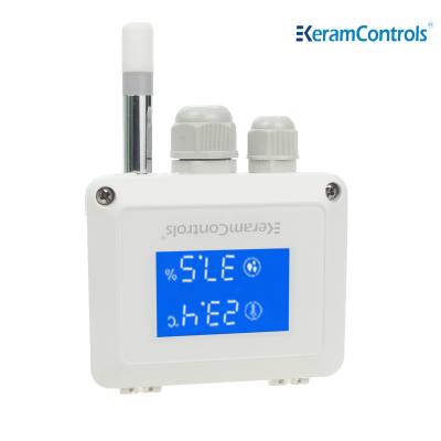 China 4-20mA Humidity Temperature Pressure Sensor HVAC Temperature & Humidity Transmitter for sale