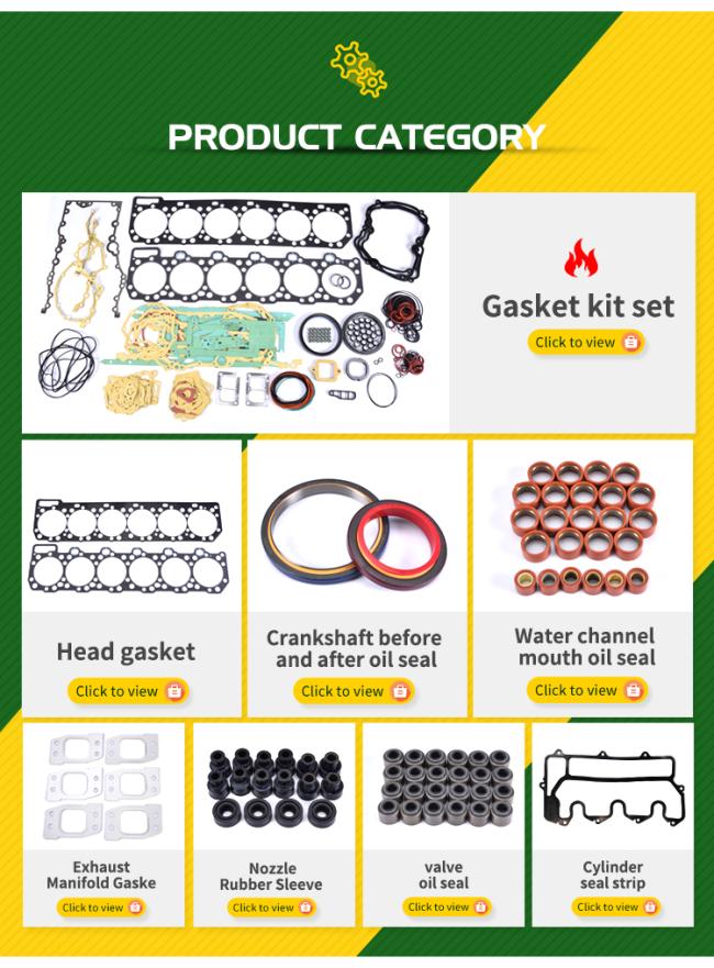 Complete gasket set overview