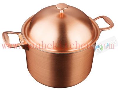 China Titanium cookware casserole,thickness 1.5mm and diamter 20cm for sale