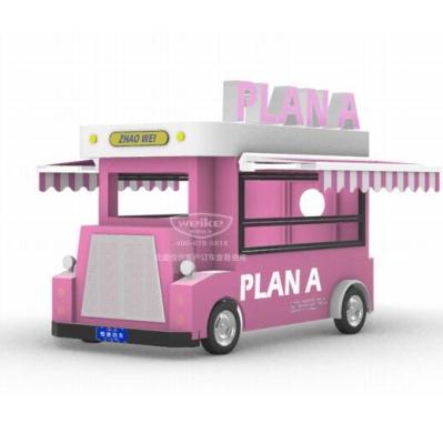 China 110V-380V Food Trucks Electric Mobile Food Cart Hotels for sale