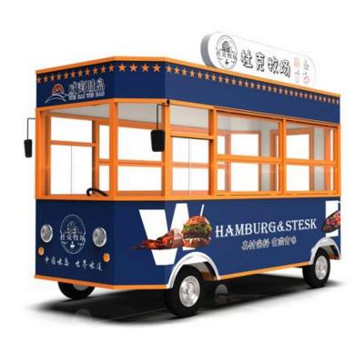 Chine Camions alimentaires électriques Voiture alimentaire mobile Hôtels à vendre