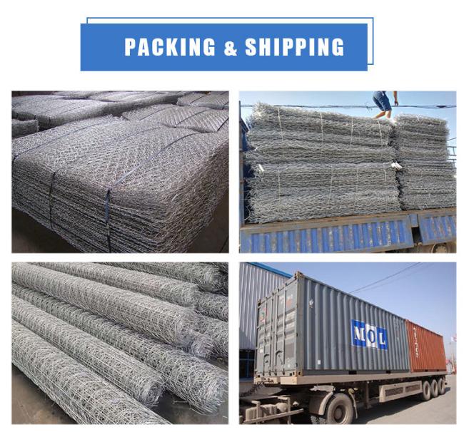 PVC Coated Wire Mesh Gabion Mesh Gabion Box Basket