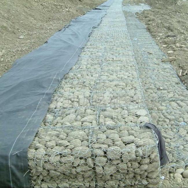 PVC Coated Wire Mesh Gabion Mesh Gabion Box Basket