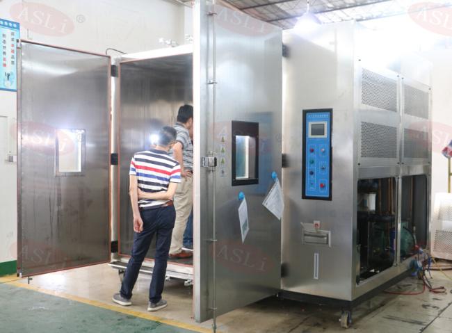 Water Cooling Walk In Cold Hot Environmental Chamber/Temperature Cycling Chamber