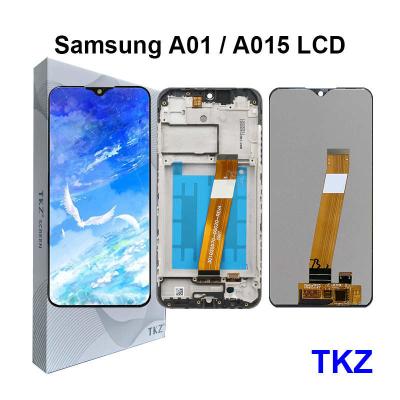 중국 삼성 A01 A015  디스플레이  Lcd 터치 스크린 디지타이저를 위한 폰 재공급된 LCD 스크린 판매용