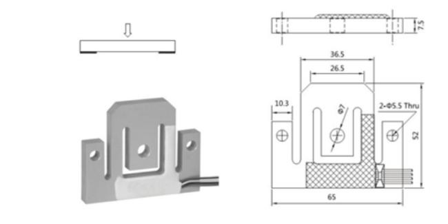 GPB202 Full bridge mini load cell for weighing scale