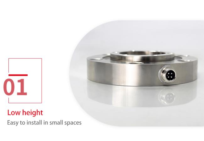 stainless steel load cell China Manufacturer wireless loadcell miniature Donut Washer type Through Hole Load Cell 500kg 5000kg