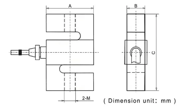 Micro Tension Sensor Stainless Steel Weighing Tension Sensor