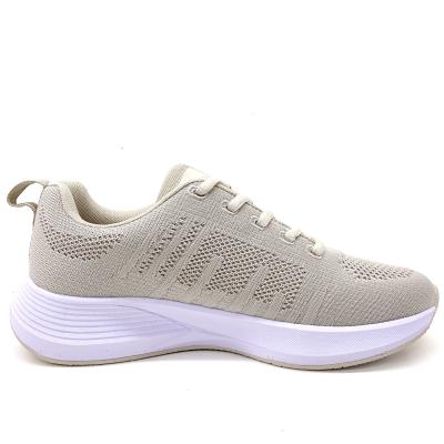 China Lace Up womens Athletic Shoes With Textured Outsole Padded Insole for sale