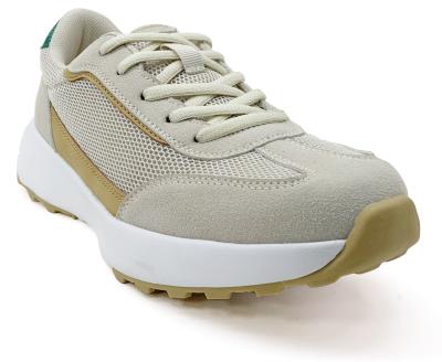 China Flat Heel Womans Trainers With Textile Lining Rubber Sole Material for sale