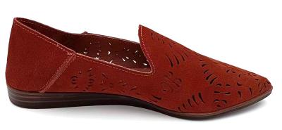 China Slip On Ladies Loafer Shoes With EVA Insole Material OEM ODM for sale
