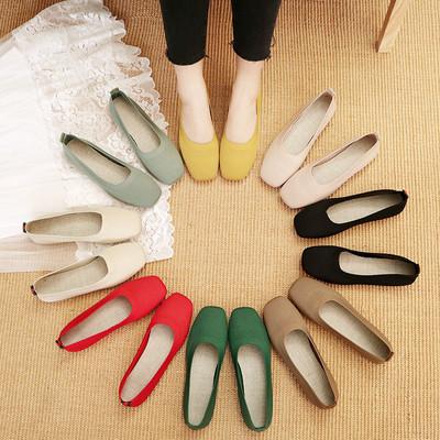 China Classic Slip On Flat Ballerina Shoes Round Toe For Versatile Style for sale