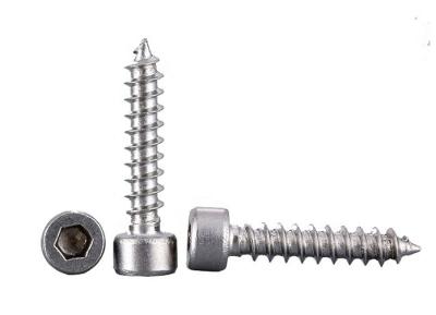 China Stainless Steel Self Tapping Hex Head Metal Screws For Drilling Equipment for sale