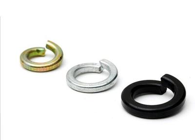 China Curved Spring Lock Washer , Single Coil SS Spring Washer JIS B 1251 for sale