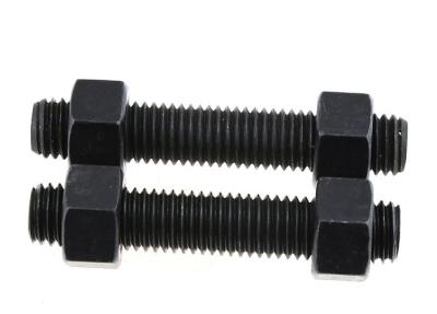 China Black Anodized Threaded Double Ended Bolt M4 - M48 Customization Acceptable for sale