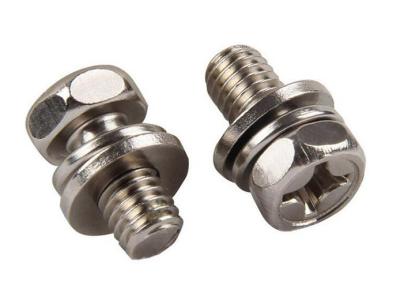 China Cross Recessed Hexagon Bolt And Nut Assembly For Automobile Industry for sale