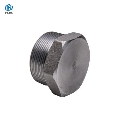 China Seamless ASME B16.11 Male Threaded Forged Hex Head for sale