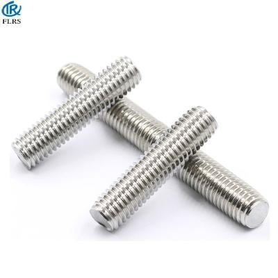 China UNC Thread Plain Finish M20 M24 SS304 Double Ended Bolt for sale