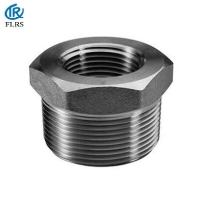 China Carton Steel A105 Forged Steel Thread Npt Hex Bushing for sale