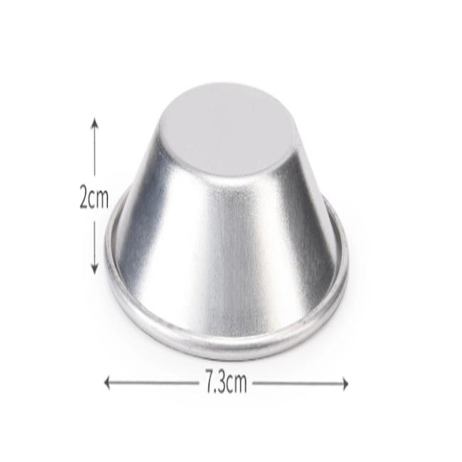 7cm Aluminium Alloy Egg Tart Portuguese Mould Small Tart Pan Baking Mold