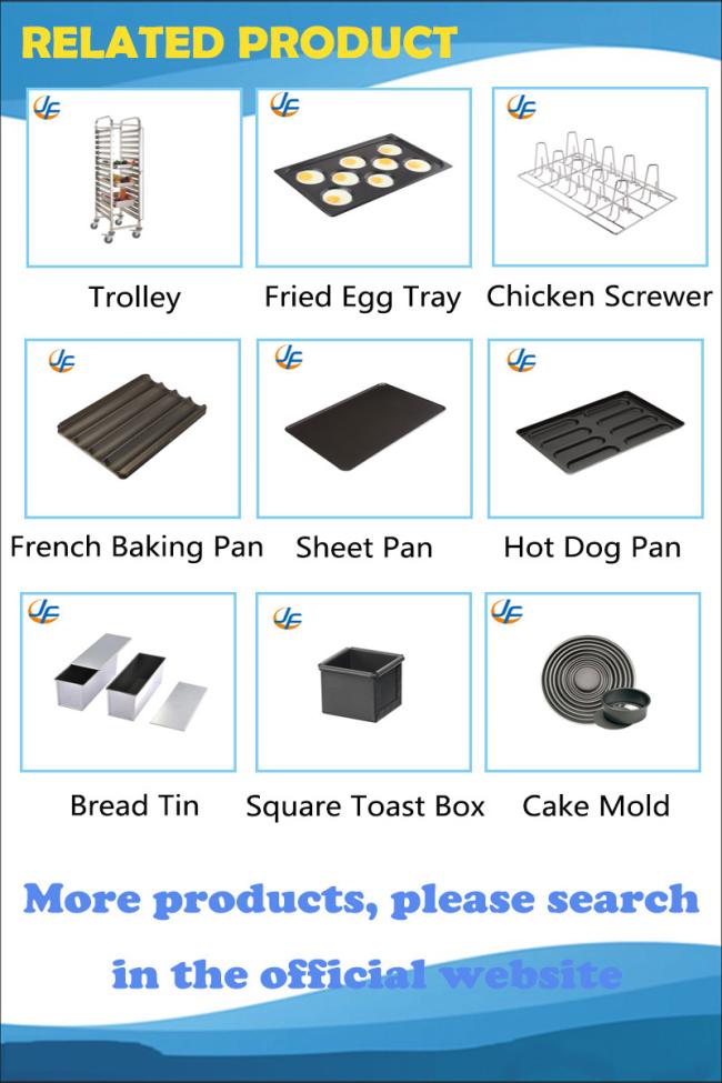 Rk Bakeware China-Flat Pack Stainless Steel Loading Double Rack