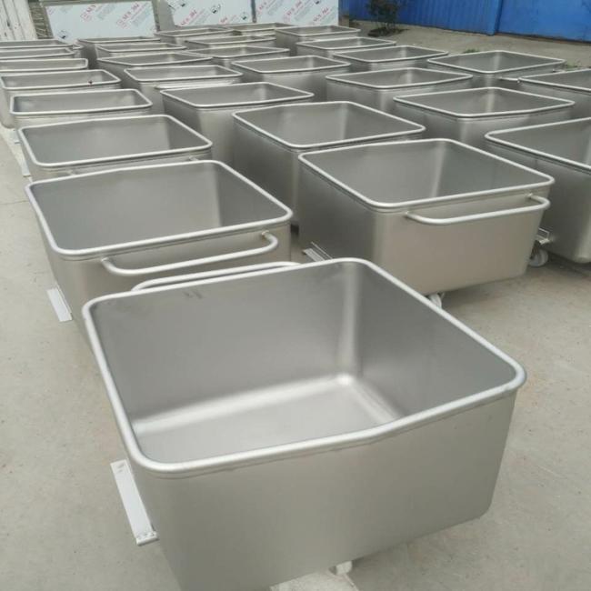 Jf Sheet Metal-Stainless Steel Meat Trucks & Dough Troughs