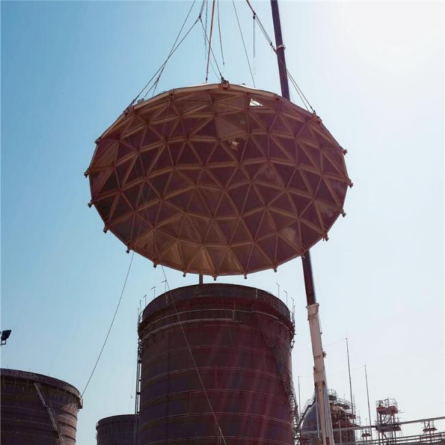 Storage Tank Aluminum Dome Roofs for Tanks