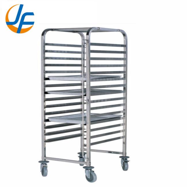 Rk Bakeware Manufacturer China-Stainless Steel End Load Undercounter Prep Top Sheet / Bun Pan Rack - Assembled