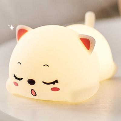 China 1200mAh  Purring Star Projection Lamp Bedside Night Light For Baby Children'S Room for sale