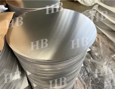 China 1 série, 3 séries, discos 8Series de alumínio Molde-rolados laminados a alta temperatura apropriados para sinais do abajur, potenciômetros de alumínio à venda