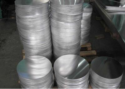 China Dureza del genio redondo de aluminio de la placa 3A21/3105 alta H24 de la placa de la señal en venta