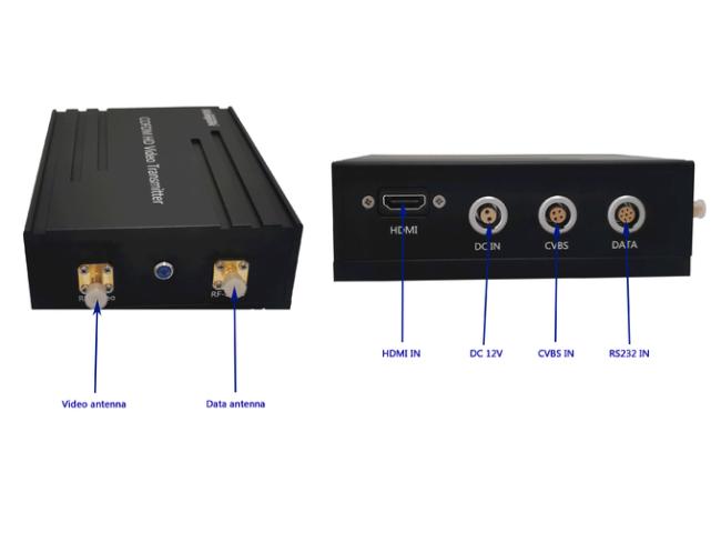 1-3 Watt FPV Image 2.4Ghz Wireless Video Transmitter , Wireless Video Transmission System 0