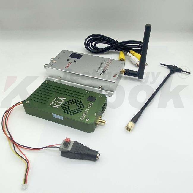 2.4GHz 10W Drone Video Transmitter and Receiver - Front View