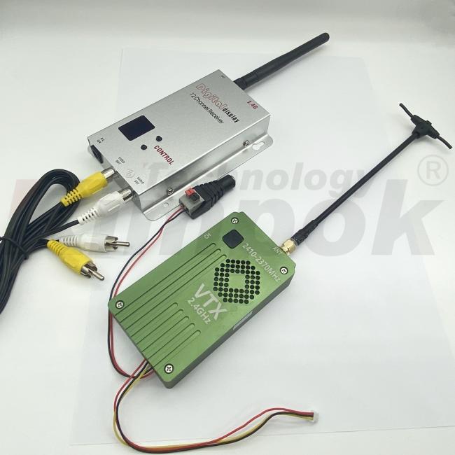 2.4GHz 10W Drone Video Transmitter and Receiver - Close-up Details