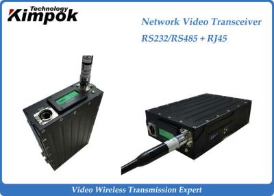 China RS-232/RS-485 Network Video Transceiver , Wireless HD Transmitter Two Way Transmission for sale