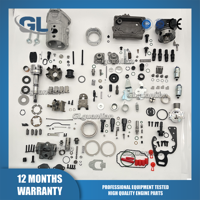 Technical diagram and components of DEUTZ TD2009L04 diesel engine fuel injection pump assembly