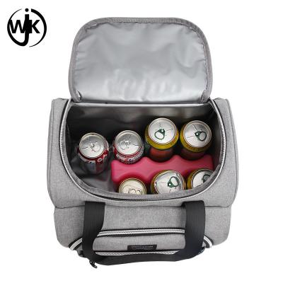 China waterproof oxford eva cooler bag party or shopping lunch cooler bag with drink holder beer insulated lunch bag tote for sale