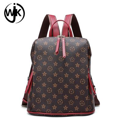 China Online shopping factory price lady bags popular design women backpack fashion girl leather backpack for sale