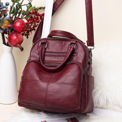 China Korea fashion shoulder ladies bag newest ladies backpack stylish hot sale school style backpack for sale