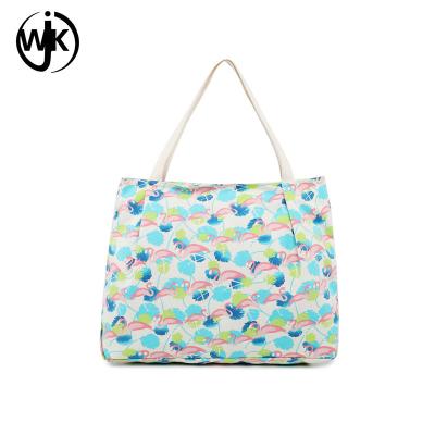 China Wholesale custom logo organic factory price cloth bag nice design canvas beach bag canvas shopping bag for sale