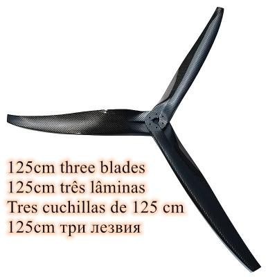 China PAP PA 125CC Paramotor carbon propeller 125cm reducer 1:3.65 4 M6 d60mm tax incl free shipping for sale