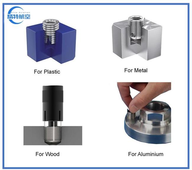 M14 M16 M18 Corrosion-Resistant Industrial Fastener Key Locking Thread Inserts