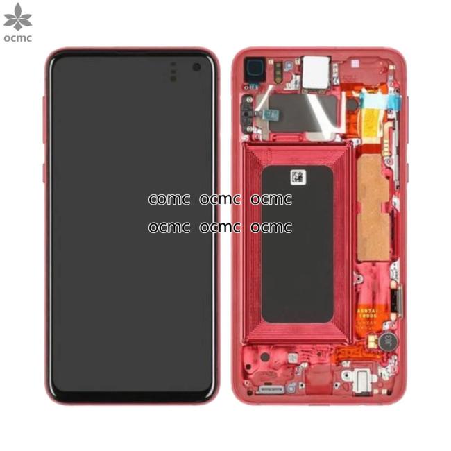 Samsung Galaxy S10E AMOLED display side view